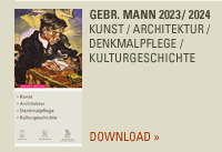Mann Verlag 2023-2024 | Kunst / Architektur / Kulturgeschichte / Archäologie